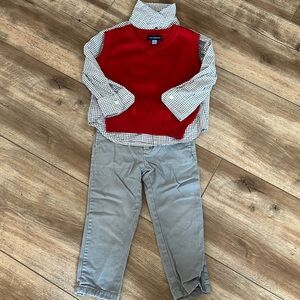 Andy & Evan 2t boys dressy set